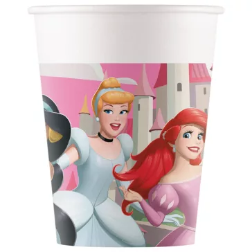   Disney Hercegnők Create Your World papír pohár 8 db-os 200 ml FSC