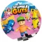 Stumble Guys Chaos Runner papírtányér 8 db-os 23 cm FSC