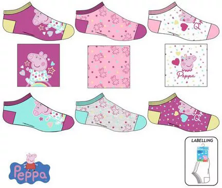 Peppa malac Playtime gyerek titokzokni 23-34