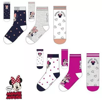 Disney Minnie Classic Cutie gyerek zokni 23-34