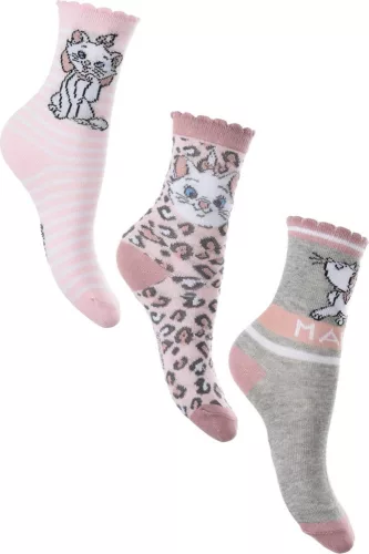 Disney Marie Fancy Grey gyerek zokni 23-34