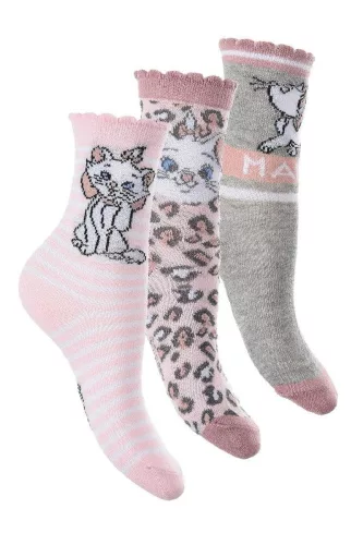Disney Marie Fancy Grey gyerek zokni 23-34
