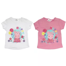   Peppa malac Happy gyerek rövid póló, felső 3 - 6 év / 98 - 116 cm