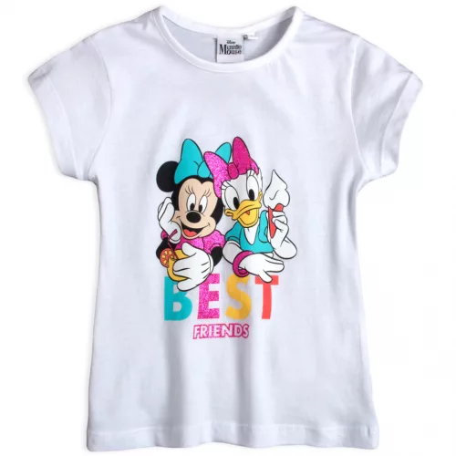 Disney Minnie Best Friends gyerek rövid póló, felső 3 - 8 év / 98 - 128 cm