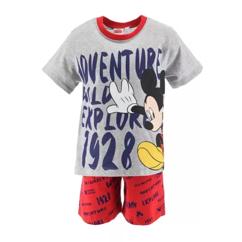 Disney Mickey Adventure gyerek rövid pizsama 3 - 8 év / 98 - 128 cm