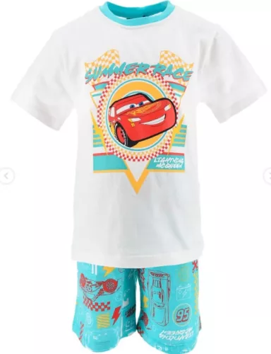Disney Verdák Summer Race gyerek rövid pizsama 3 - 8 év / 98 - 128 cm