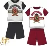 Harry Potter Gryffindor Quidditch gyerek rövid pizsama 6 - 12 év / 116 - 152 cm