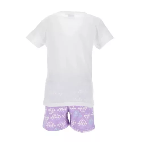 Disney Jégvarázs Smile Sparkle gyerek rövid pizsama 4 - 8 év / 104 - 128 cm
