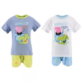   Peppa malac Rock Out gyerek rövid pizsama 3 - 6 év / 98 - 116 cm