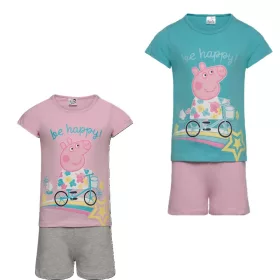   Peppa malac Bike gyerek rövid pizsama 3 - 6 év / 98 - 116 cm