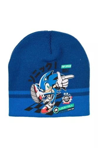 Sonic a sündisznó Let's Roll gyerek sapka 52-54 cm
