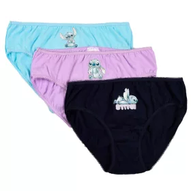   Disney Lilo és Stitch, A csillagkutya Alien gyerek fehérnemű, bugyi 3 darab/csomag 6 - 12 év / 116 - 152 cm