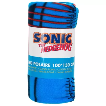 Sonic a sündisznó Built for Speed polár takaró 100x150cm