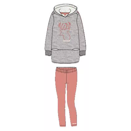Ushuaia Grey, Szürke női otthoni szett S-XXL