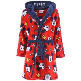   Disney Mickey All Star Red gyerek köntös 3 - 8 év / 98 - 128 cm