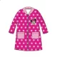 Disney Minnie Dots Pink gyerek köntös 3 - 8 év / 98 - 128 cm Díszdobozban