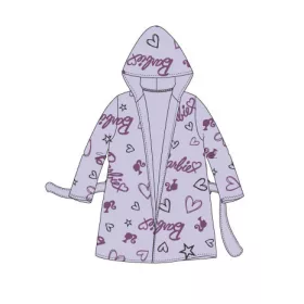 Barbie Love Purple gyerek köntös 4 - 10 év / 104 - 140 cm