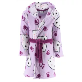   Gabi babaháza Cat Purple gyerek köntös 3 - 8 év / 98 - 128 cm