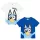 Bluey Fun gyerek rövid póló, felső 3 - 6 év / 98 - 116 cm