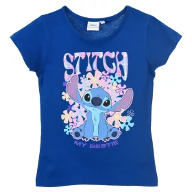   Disney Lilo és Stitch, A csillagkutya My Bestie gyerek rövid póló, felső 3 - 8 év / 98 - 128 cm