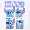 Disney Lilo és Stitch, A csillagkutya Mood gyerek rövid póló, felső 3 - 8 év / 98 - 128 cm
