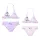 Hello Kitty Mermaid gyerek fürdőruha, bikini 3 - 8 év / 98 - 128 cm