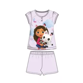   Gabi babaháza Meow Nights Light gyerek rövid pizsama 3 - 8 év / 98 - 128 cm Díszdobozban