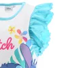 Disney Lilo és Stitch, A csillagkutya Happy Blue gyerek rövid pizsama 3 - 8 év / 98 - 128 cm