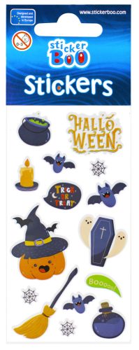 Halloween Cauldron matrica szett