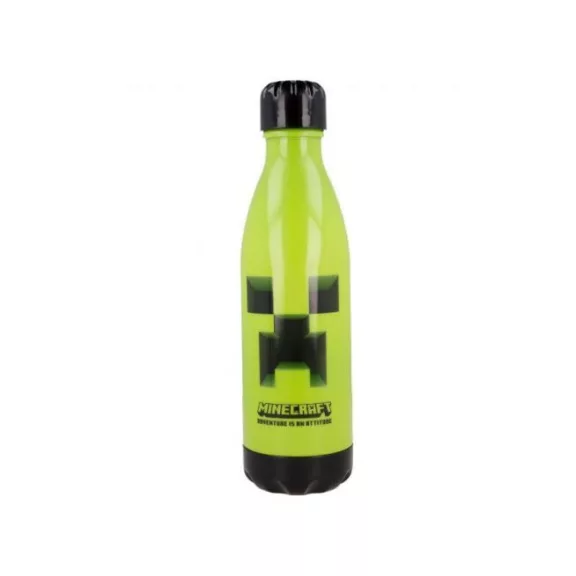 Minecraft Attitude műanyag kulacs csavaros kupakkal 660 ml
