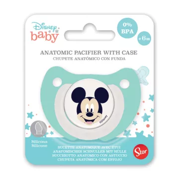   Disney Mickey Hello World baba játszó- és altatócumi tokkal