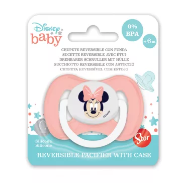 Disney Minnie Ooh Lala! megfordítható baba cumi tokkal