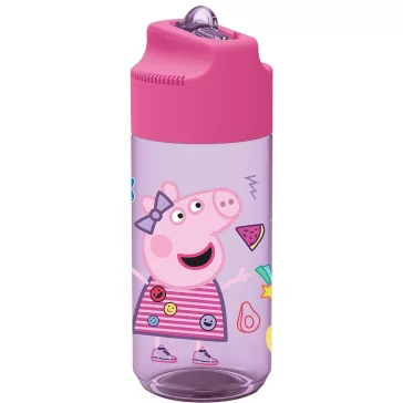 Peppa malac Core Hydro műanyag szívószálas kulacs 430 ml