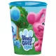 Azúrkék nyomok Play műanyag pohár 260 ml