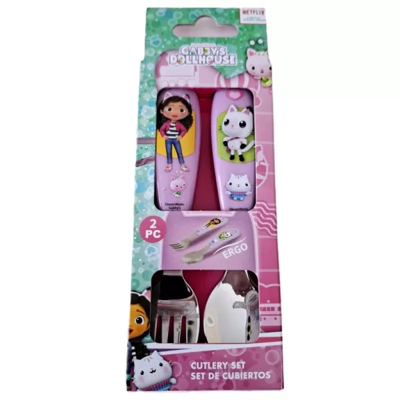 Gabi babaháza Wonderland fém ergo evőeszköz készlet - 2 darabos