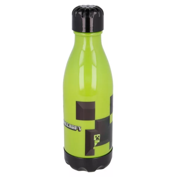 Minecraft Creeper műanyag kulacs csavaros kupakkal 560 ml
