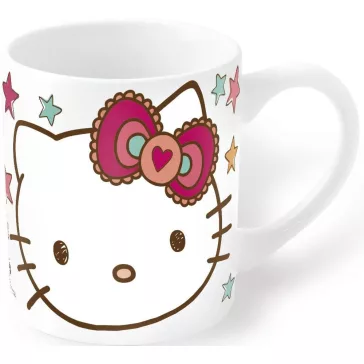   Hello Kitty Stars porcelán bögre 325 ml (11 oz) Díszdobozban