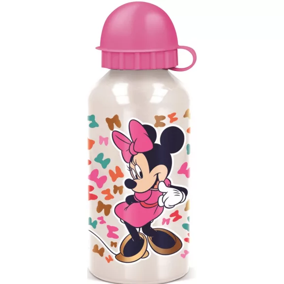 Disney Minnie Feel Good alumínium kulacs ivókupakkal 400 ml