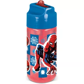   Pókember Midnight Flyer Hydro műanyag szívószálas kulacs 430 ml