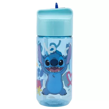   Disney Lilo és Stitch Palms Hydro műanyag szívószálas kulacs 430 ml
