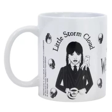   Wednesday Nevermore porcelán bögre 325 ml (11 oz) Díszdobozban
