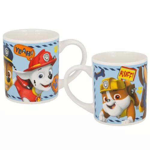 Mancs Őrjárat Boy Icons porcelán étkészlet Díszdobozban