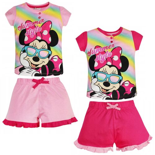 Disney Minnie Style gyerek rövid pizsama Díszdobozban 3 - 8 év / 98 - 128 cm