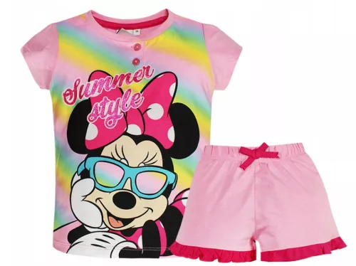 Disney Minnie Style gyerek rövid pizsama Díszdobozban 3 - 8 év / 98 - 128 cm