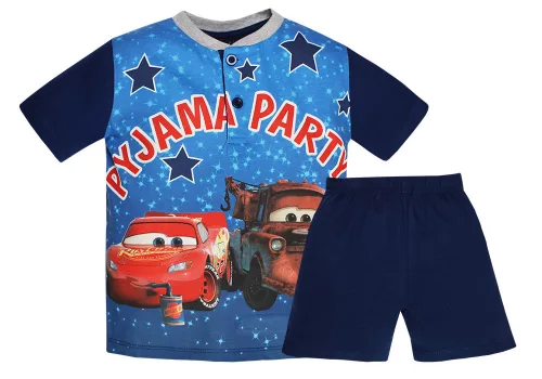 Disney Verdák Party gyerek rövid pizsama Díszdobozban 3 - 8 év / 98 - 128 cm