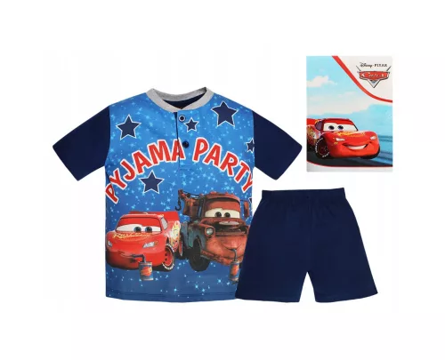 Disney Verdák Party gyerek rövid pizsama Díszdobozban 3 - 8 év / 98 - 128 cm