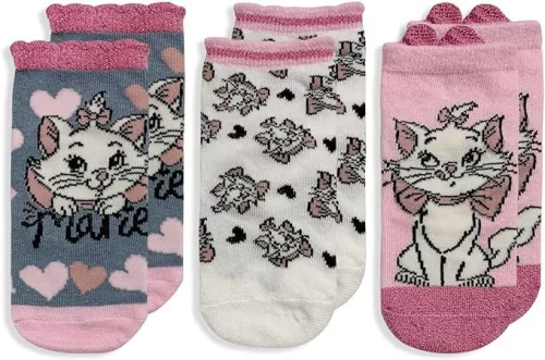 Disney Marie Hearts baba zokni 0-12 hó