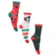 Disney Mickey Santa Hat Karácsonyi férfi zokni 36-44