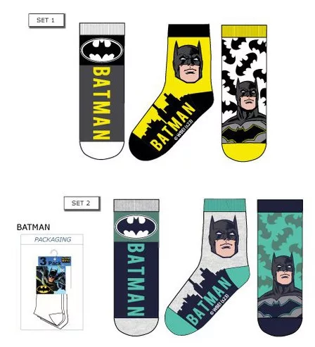Batman Gotham Guardian gyerek zokni 23-34
