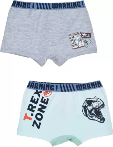 Jurassic World Zone gyerek boxeralsó 2 darab/csomag 2 - 8 év / 92 - 128 cm